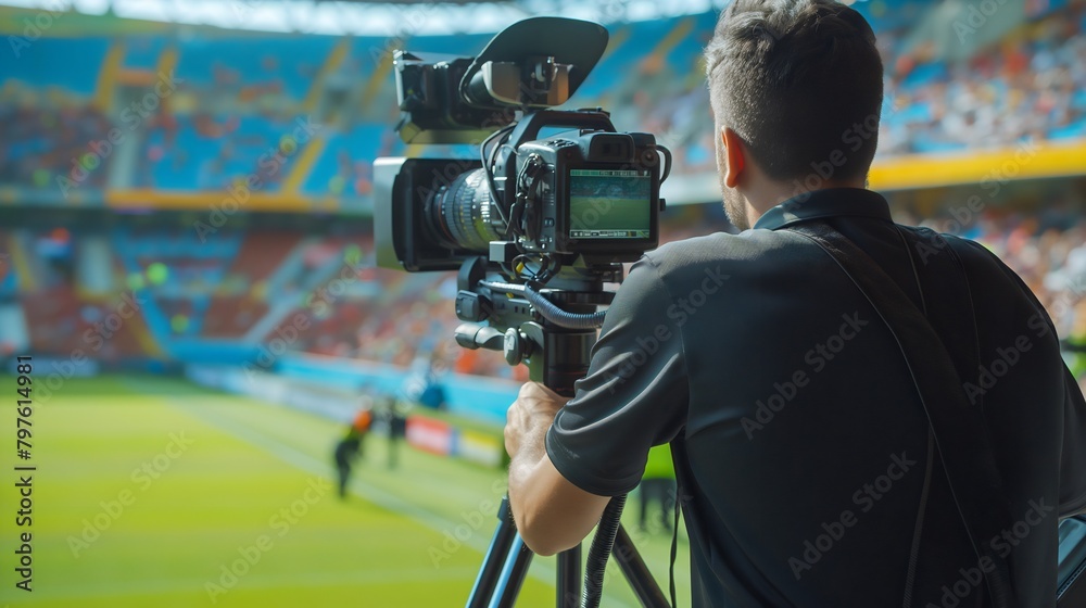 Behind the Lens: Capturing the Action - Cameraman Chronicles Football Fever Behind the Lens: Capturing the Action - Cameraman Chronicles Football Fever