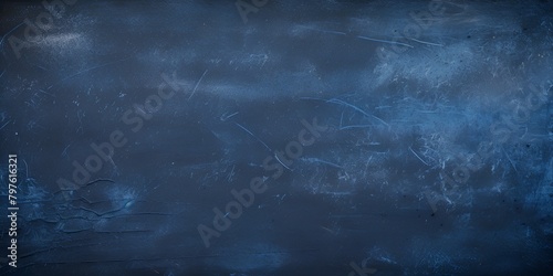 Indigo Chalk and Paint on Blackboard Background, Indigo, chalk, blackboard background, texture