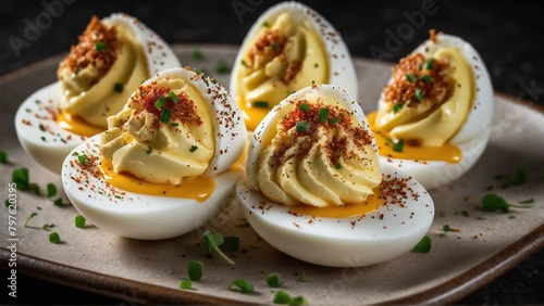 Timeless Delight: Classic Deviled Eggs photo