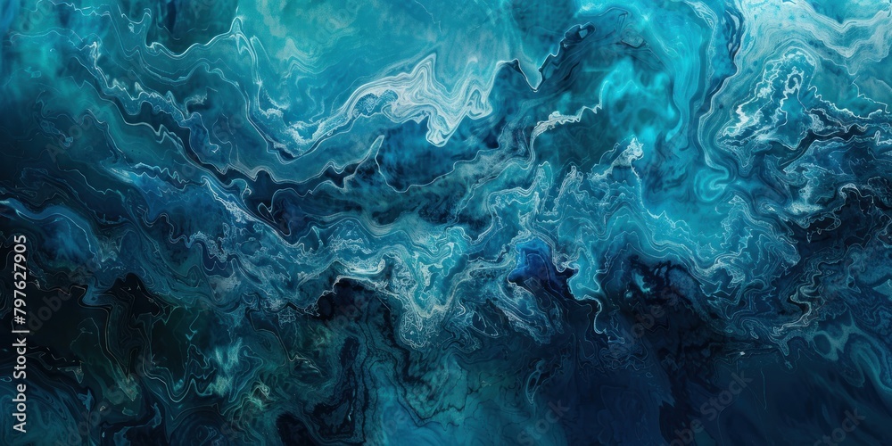 Abstract fluidity of the sea. Dynamic ocean background with waves.
Abstract fluidity of the sea. Dynamic ocean background with waves.