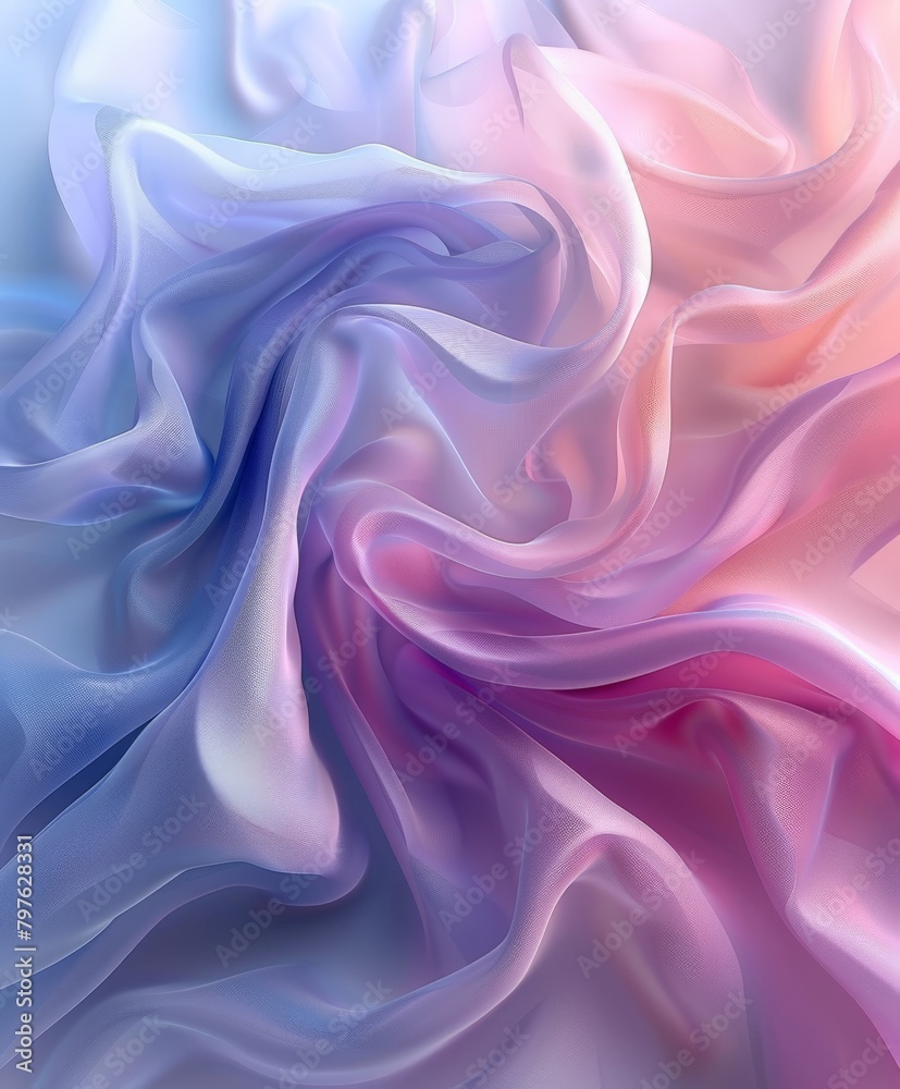 Abstract painting of pink and blue colors Abstract painting of pink and blue colors