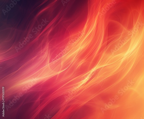 Red and orange gradient background close up