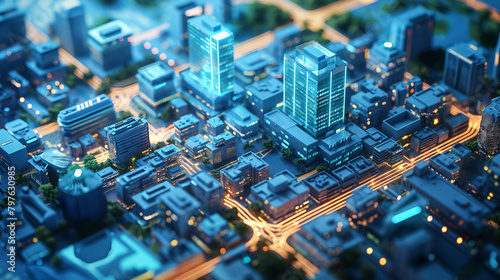  3D-style smart city