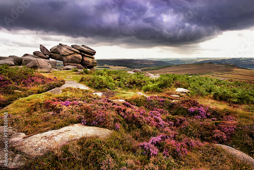 View from Higger Tor photo