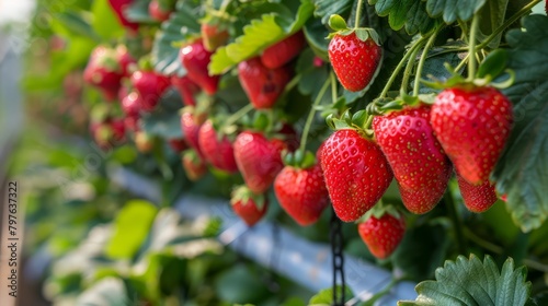 Vertical Farming of Strawberries