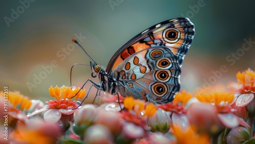 Vibrant Close-Up Shot of a Butterfly - Exploring the Beauty of Nature