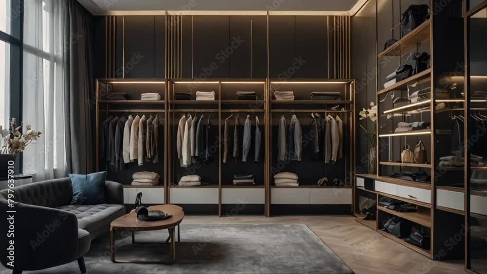 dressing room interior