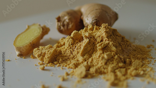 Ginger Root and ginger powder