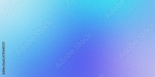 Colorful grainy ultrawide pixel modern tech multicolored light blue azure ultramarine purple lilac neon exclusive background. Ideal for design, banners, wallpapers. Premium vintage style