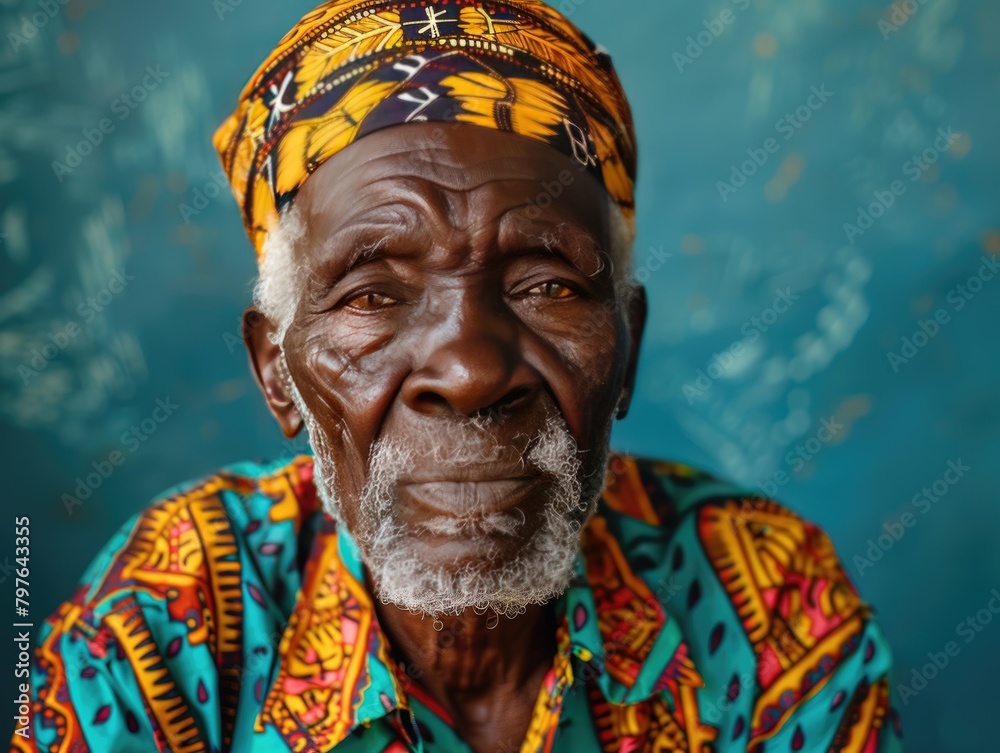 Obraz premium Portrait photos of non elderly men