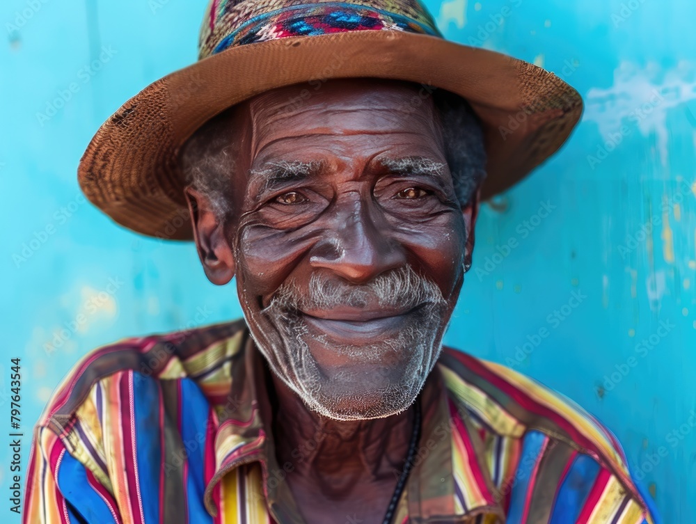 Obraz premium Portrait photos of non elderly men