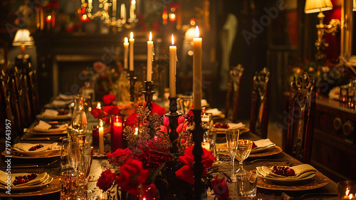 luxury dinner party
