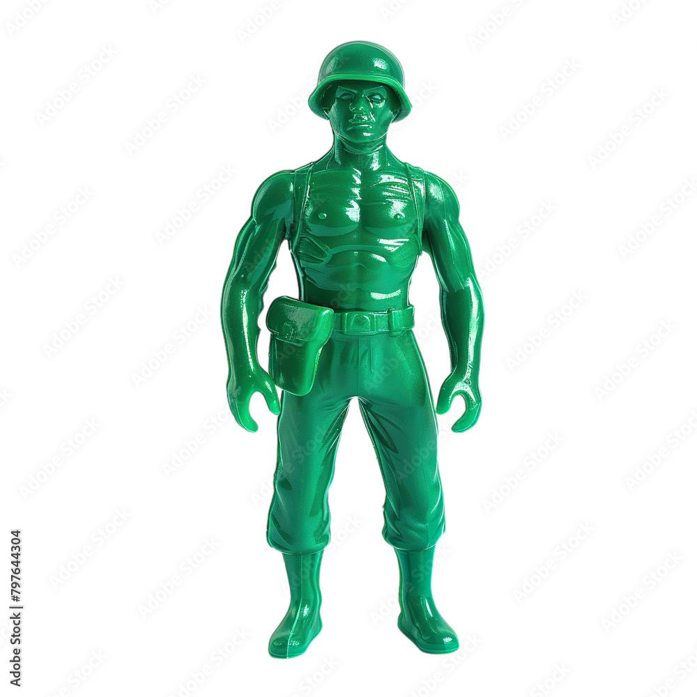 3d rendered illustration of a person toy