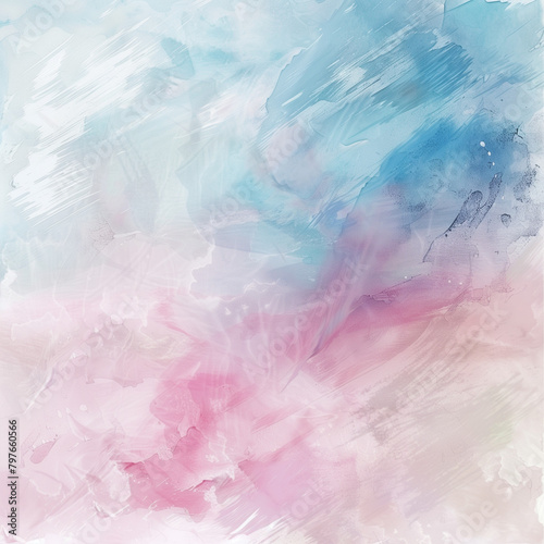 Pastel brush strokes on canvas  soft textured abstract painting  artistic background with copy space