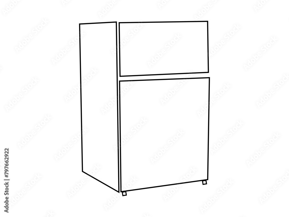 Freez outline design illustration Freez outline design illustration