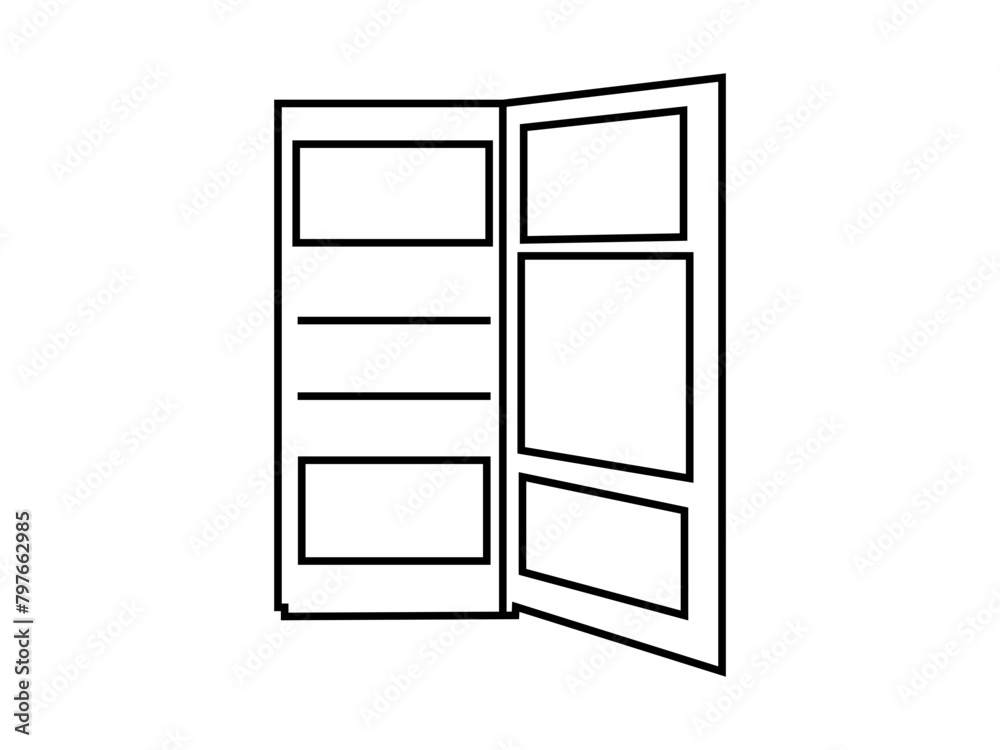 Freez outline design illustration Freez outline design illustration