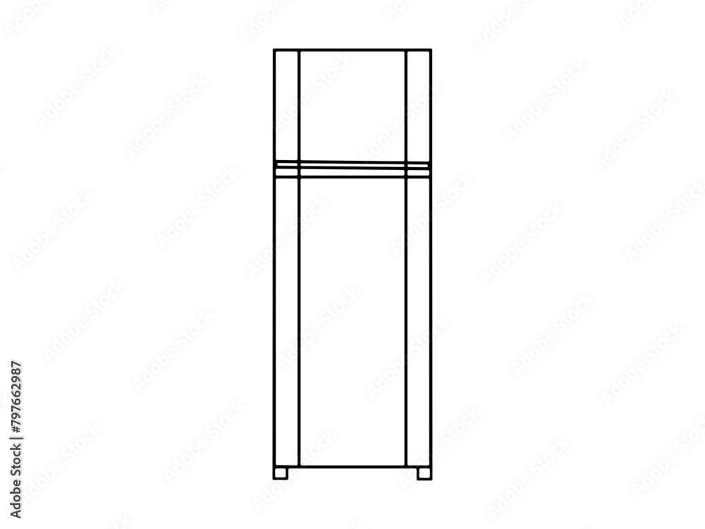 Freez outline design illustration Freez outline design illustration
