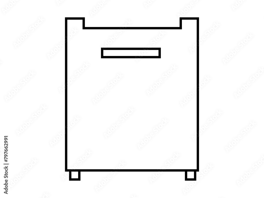 Freez outline design illustration Freez outline design illustration