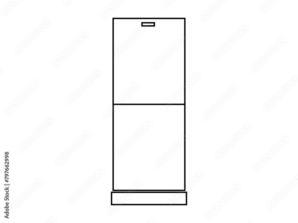 Freez outline design illustration Freez outline design illustration