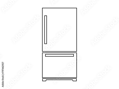 Freez outline design illustration