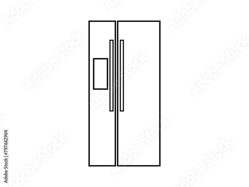 Freez outline design illustration