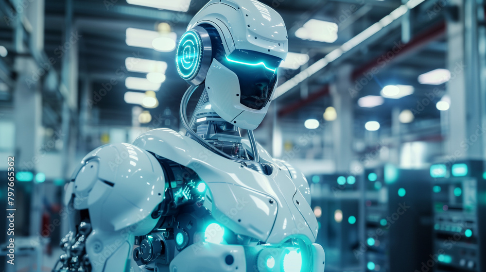 Smart automation industry robot in action
Smart automation industry robot in action