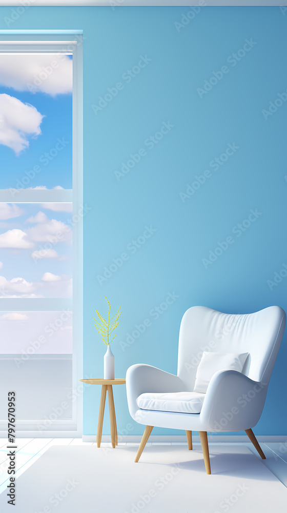 Empty room interior background Empty room interior background