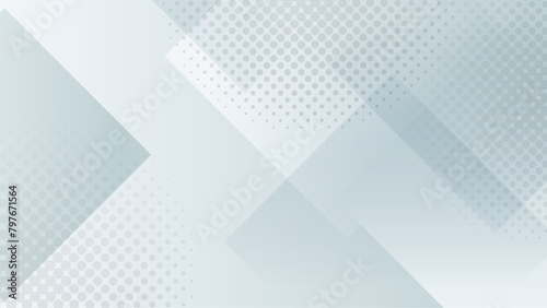 Wallpaper Mural White vector abstract background with simple geometric shapes. For cover design, book design, poster, cd cover, flyer, website backgrounds or advertising Torontodigital.ca