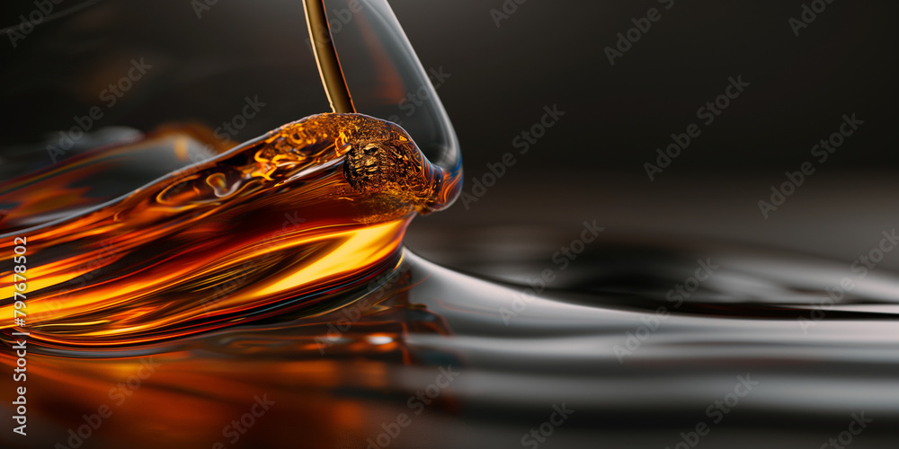 Kunststoff in schwarz und orange als Hintergrundmotiv und Druckvorlage Kunststoff in schwarz und orange als Hintergrundmotiv und Druckvorlage
