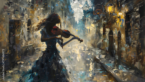 Serenade in Silence: The Violinist of the Middle Ages