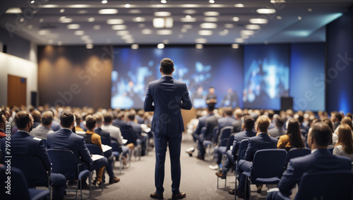 people in conference hall