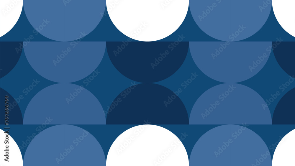 pattern with blue waves pattern with blue waves
