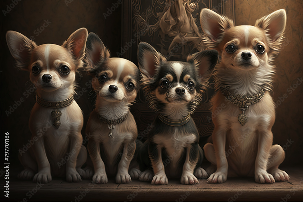 group of chihuahua puppies group of chihuahua puppies