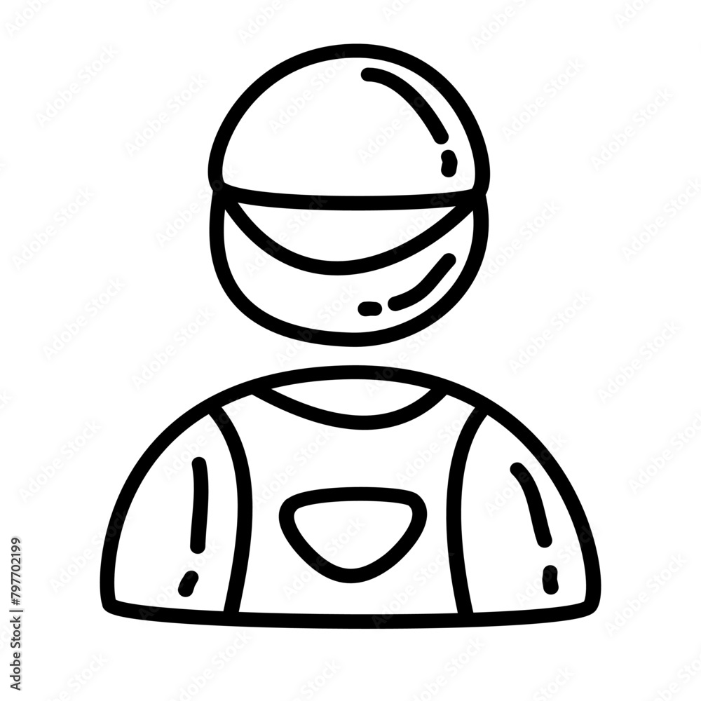 mechanic of car service and repairing of doodle icon sets mechanic of car service and repairing of doodle icon sets