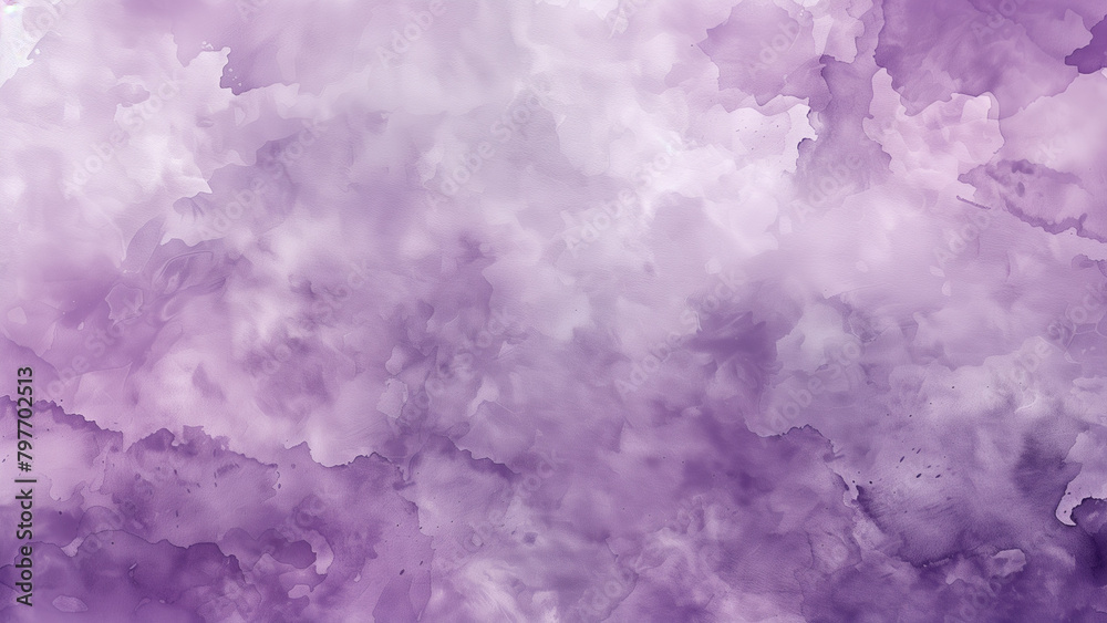 Lavender Dreams: Pastel Purple Watercolor Background