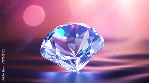 beautiful shining diamond
