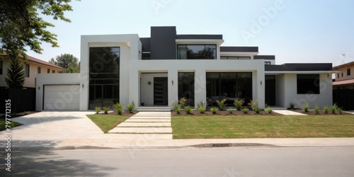 modern house property real estate exterior design © Rezhwan
