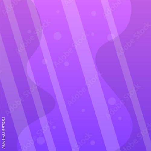 Abstract Wallpaper Background Purple Bubbles Lines Waves Vector Design (ID: 797712925)