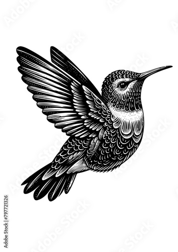 hummingbird vector