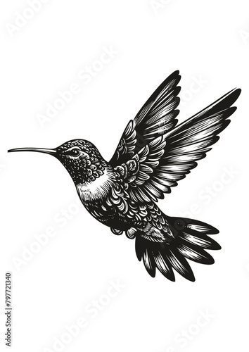 hummingbird vector