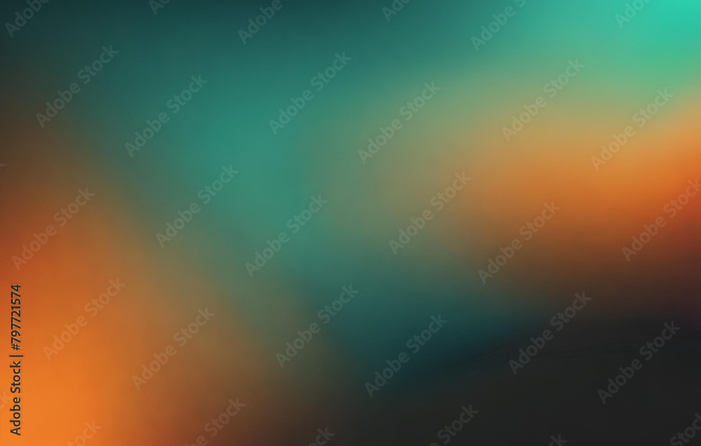 Abstract background with a gradient of orange blue and red colors, Teal orange black color gradient background Abstract background with a gradient of orange blue and red colors, Teal orange black color gradient background