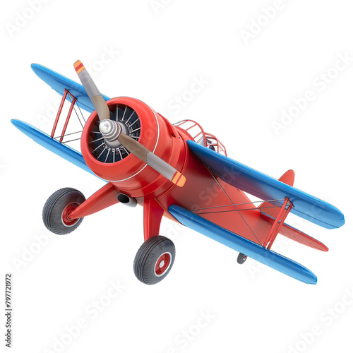 airplane isolated on white