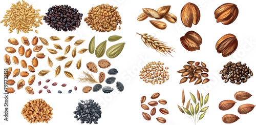 Grains and seeds