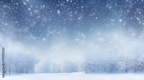 snow covered trees,winter landscape with snow