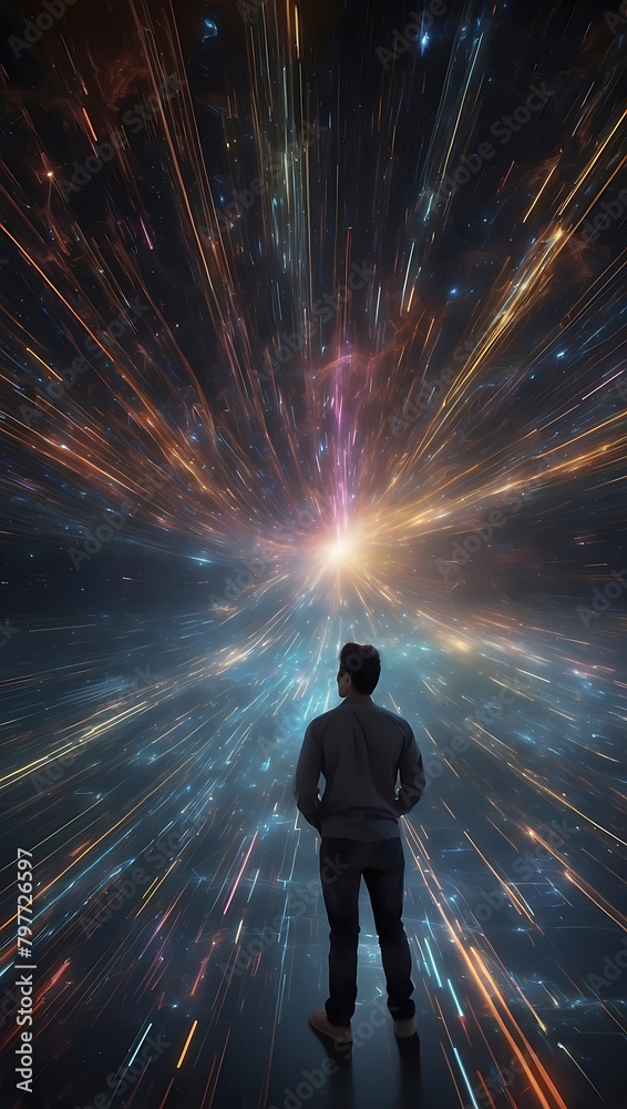 person in a Interstellar Data Stream: Illuminating the Cosmos person in a Interstellar Data Stream: Illuminating the Cosmos