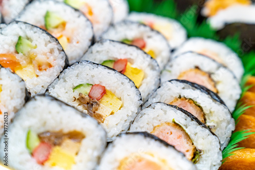 おいしそうな寿司の写真