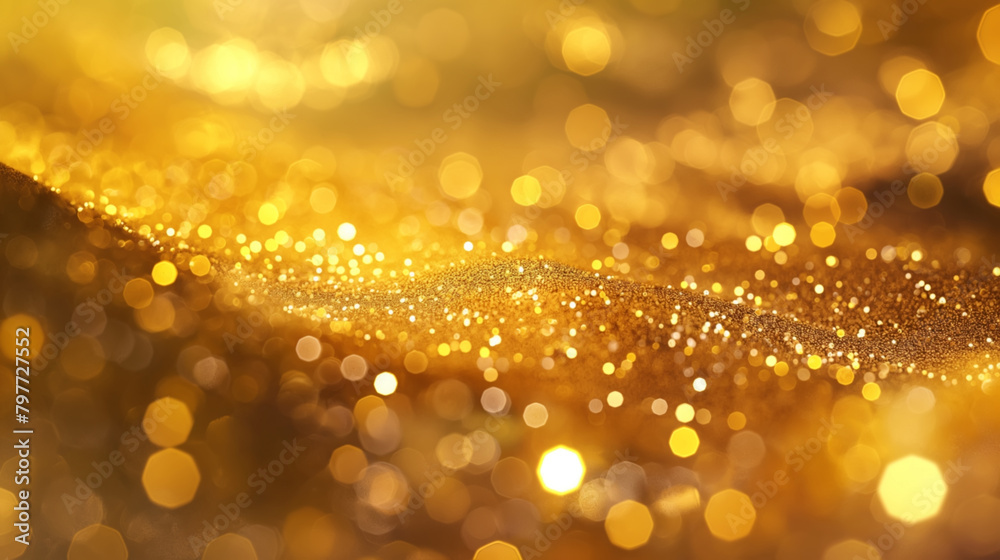 Shimmery gold background