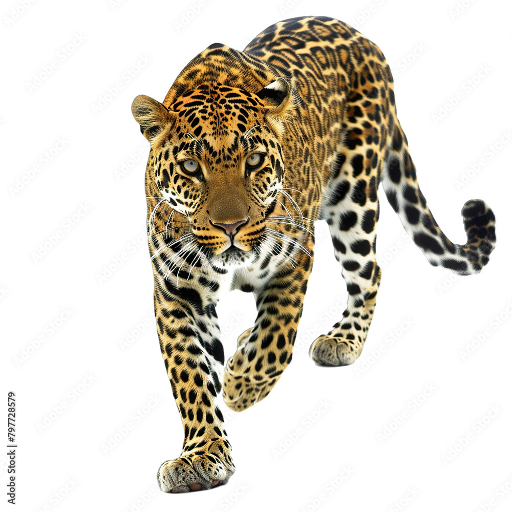 Fototapeta premium portrait of a leopard