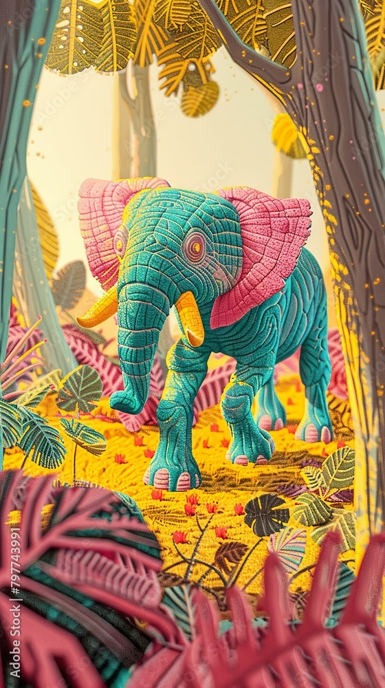 Fototapeta premium Majestic Elephant