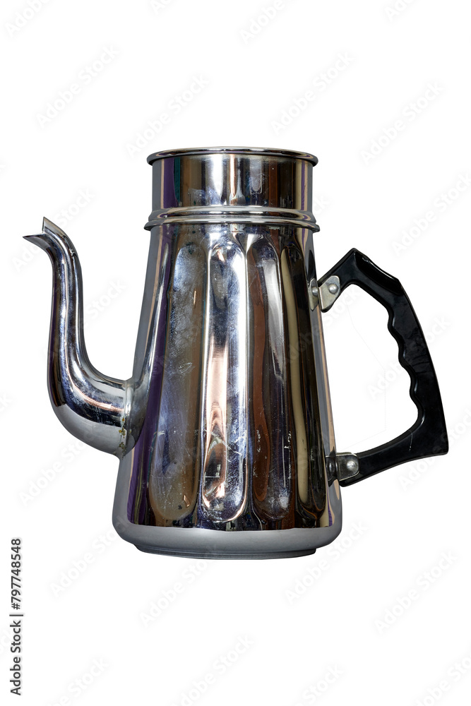 Fototapeta premium coffee pot Maker isolated on white background